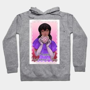 Happy Valentine's Day Card Hoodie